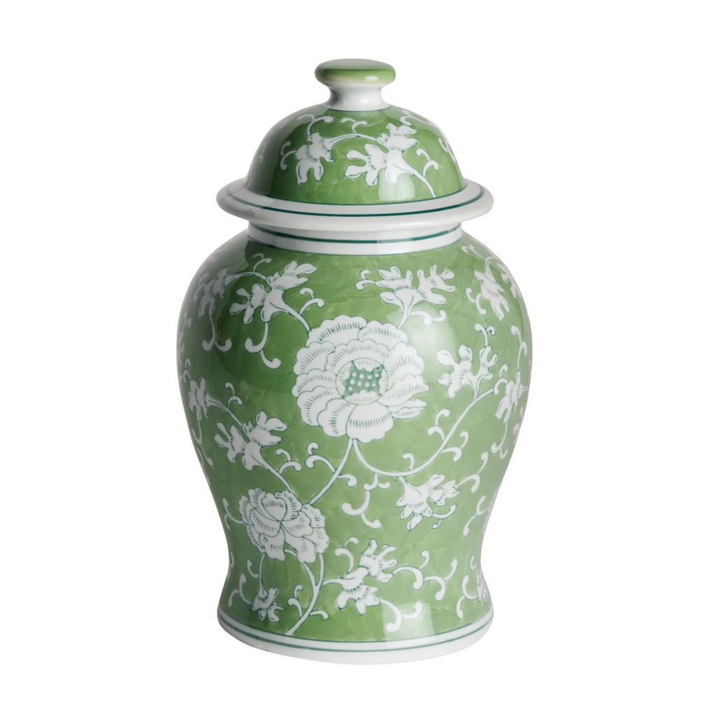Imperial Lotus Lidded Ginger Jar - The Well Appointed House