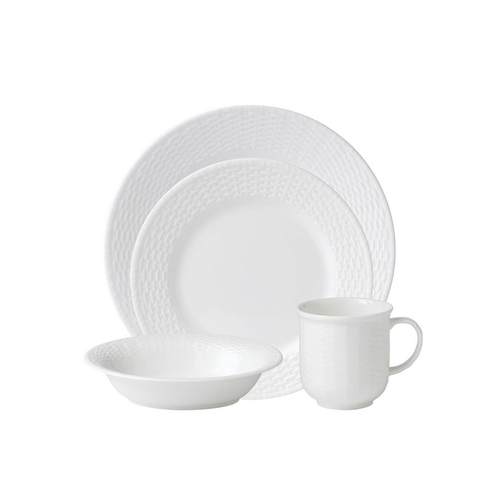 Nantucket Basket 4-piece Place Setting - the Well Appointed House