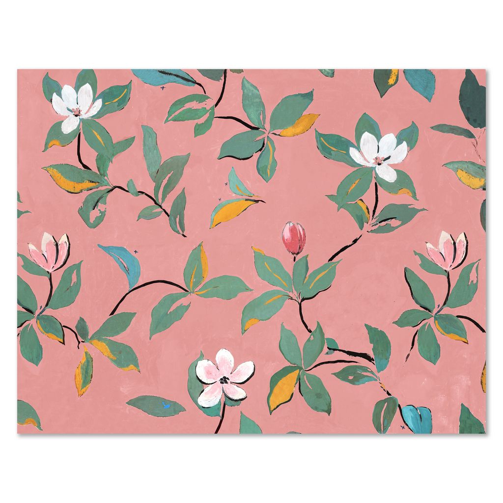 Paule Marrot, Pink Magnolias (Print Only)- The Well Appointed House