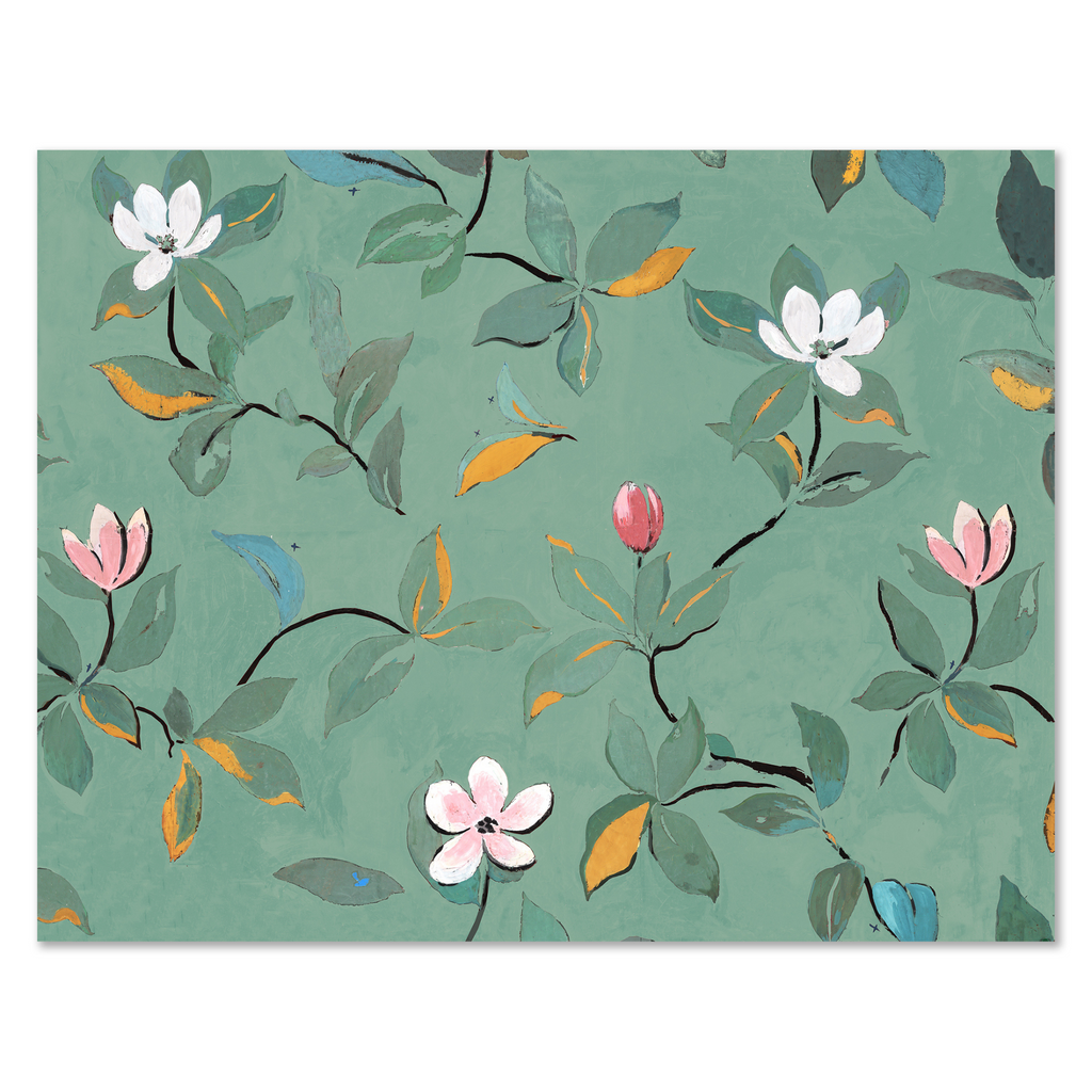 Paule Marrot, Green Magnolias (Print Only)- The Well Appointed House