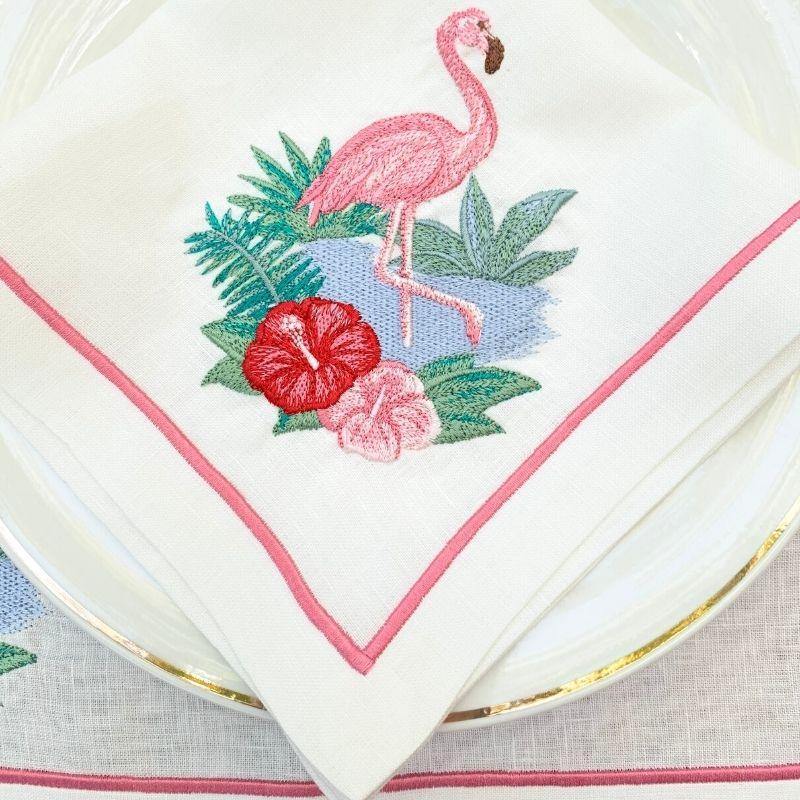 Studio Collection: Flamingo Placemat - The Well Appointed House