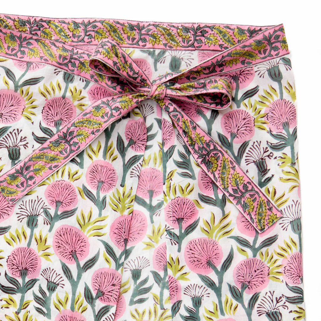 Pink Poppy Sarong, Long - The Well Appointed House