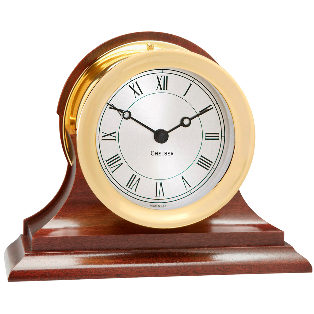 Presidential Clock in Brass - The Well Appointed House
