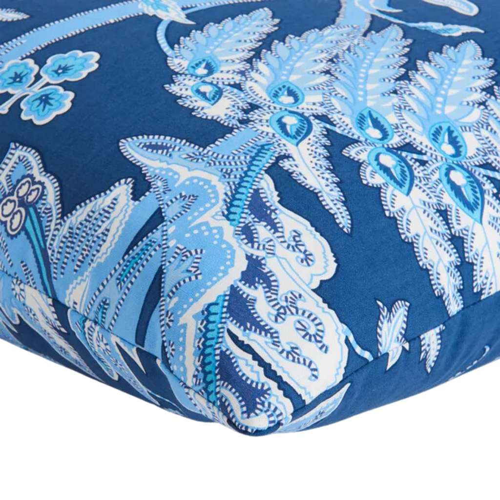 Brunschwig & Fils Seychelles Print Decorative Throw Pillow - The Well Appointed House