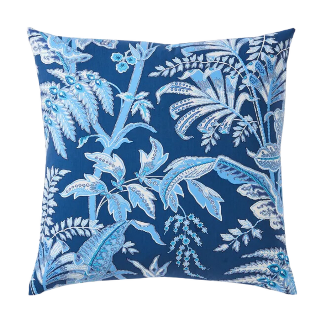Brunschwig & Fils Seychelles Print Decorative Throw Pillow - The Well Appointed House