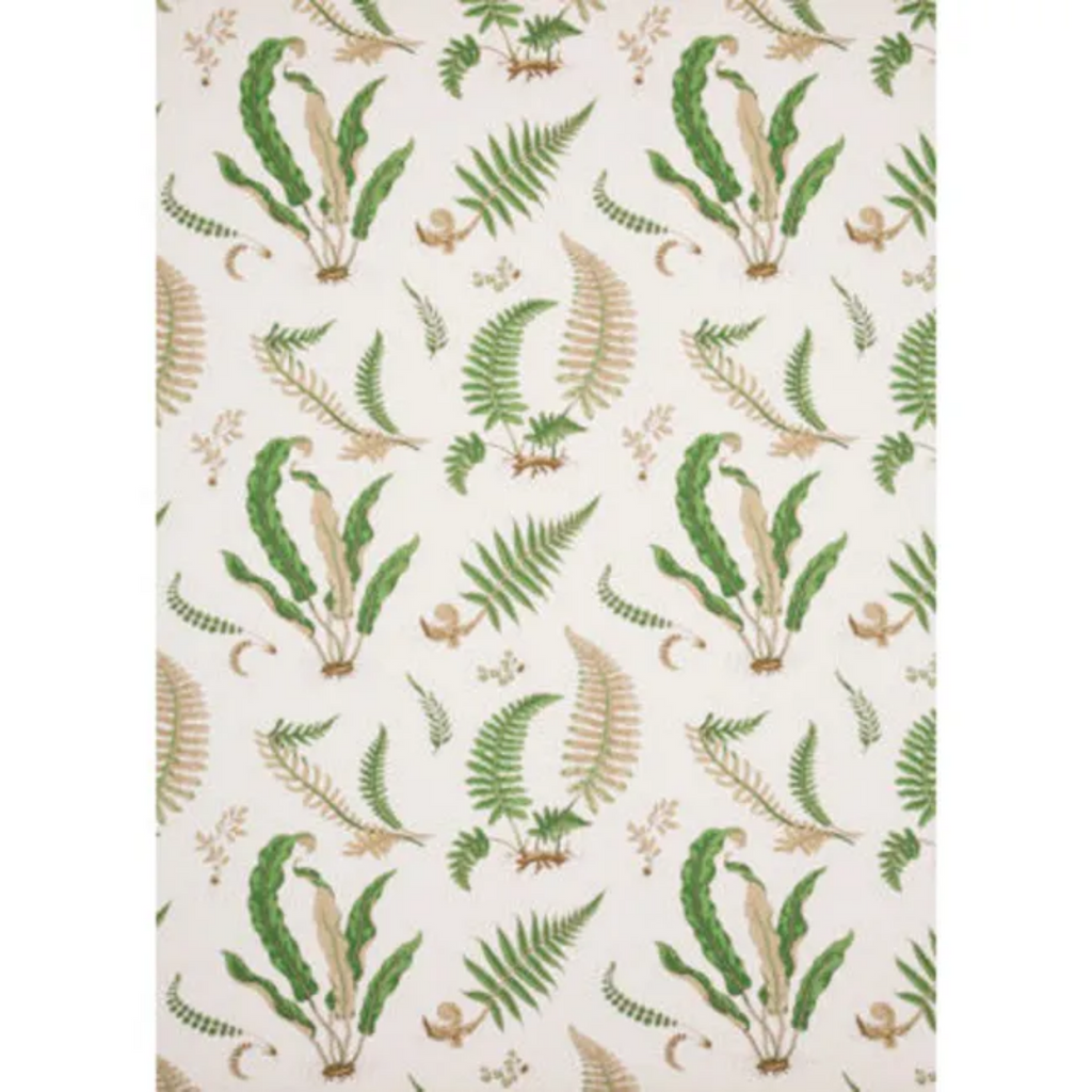 GP&J Baker Ferns Print Decorative Fabric - The Well Appointed House