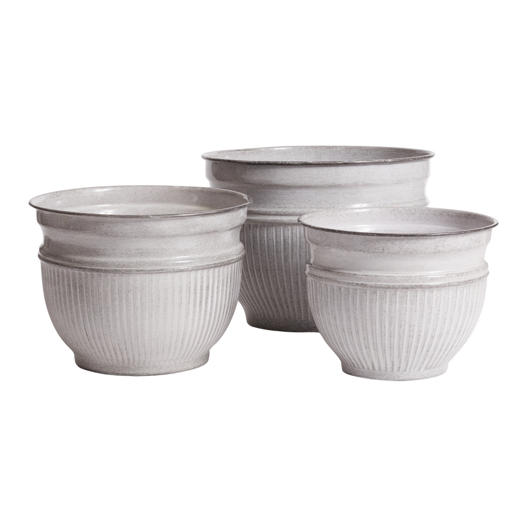 Set of 3 Camelia Pots - The Well Appointed House