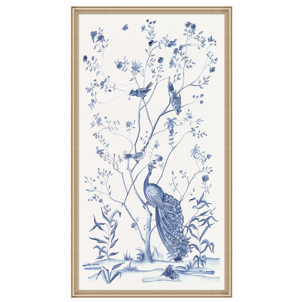 Regal Chinoiserie 1 Framed Wall Art - The Well Appointed House