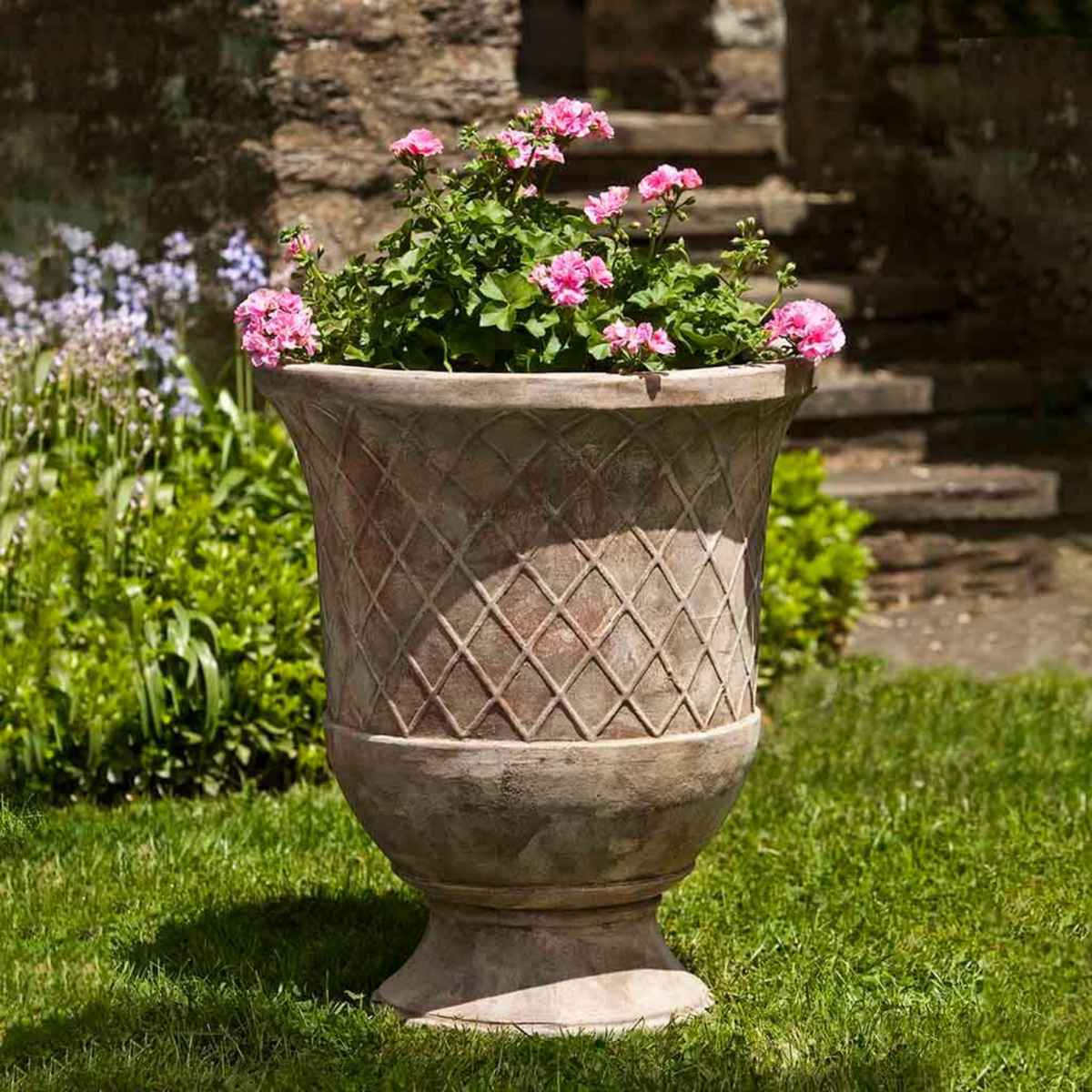 urn pot plant Set of Two Pomezio Urn Planters – The Well Appointed House