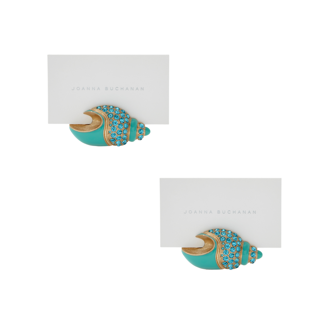 Shell Placecard Holders, Set of Two - The Well Appointed House