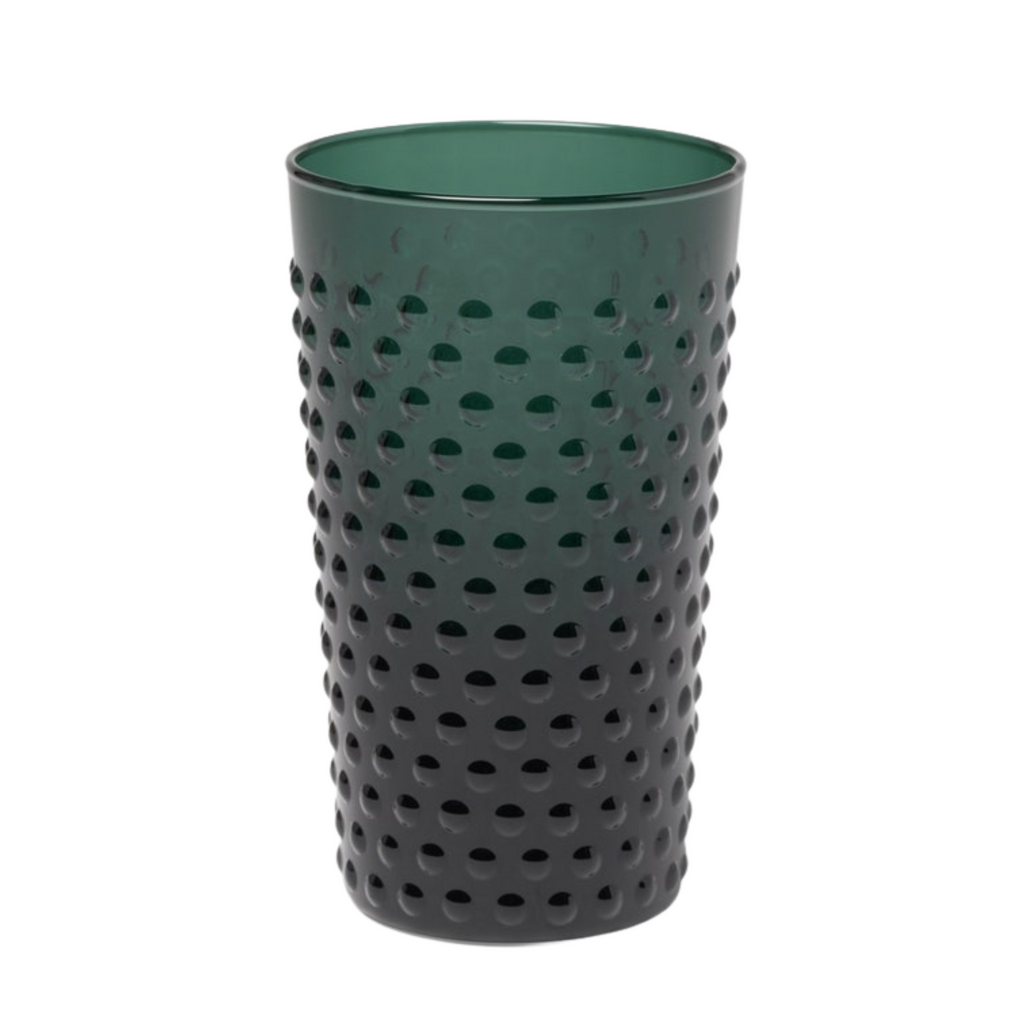 Sofia Smokey Green Hand Blown Drinking Glasses - The Well Appointed House