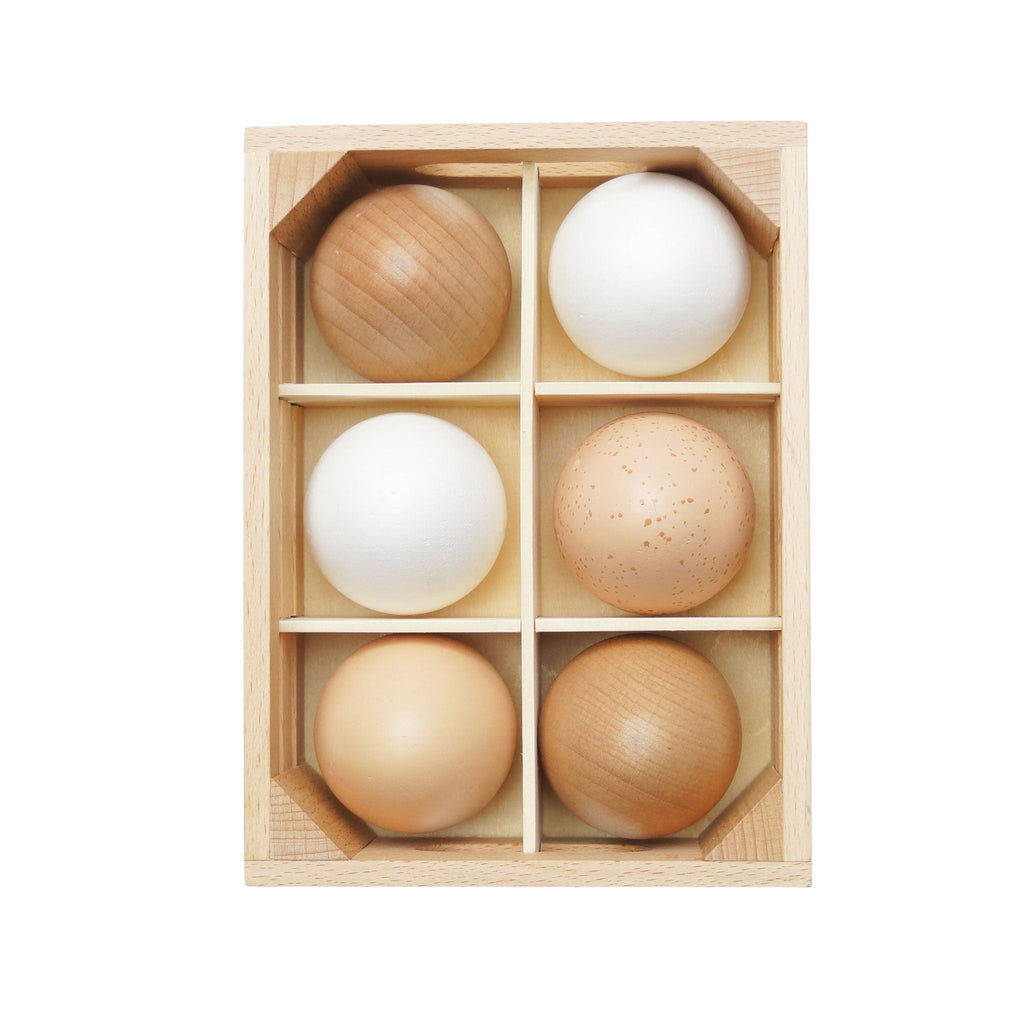 Farm Eggs Wooden Market Crate - The Well Appointed House