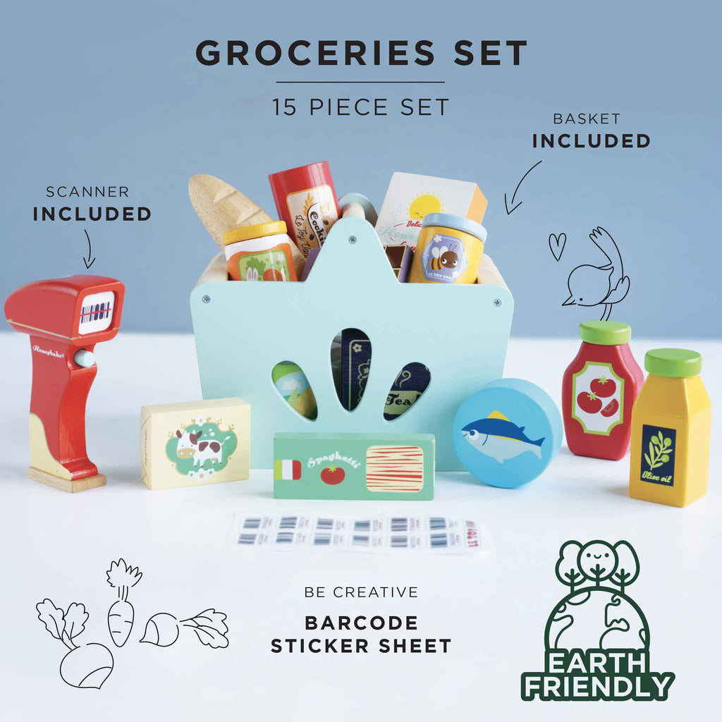 Groceries Set & Scanner - The Well Appointed House