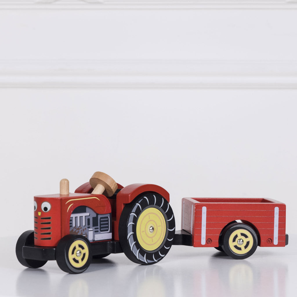 Farmyard Tractor & Trailer - The Well Appointed House