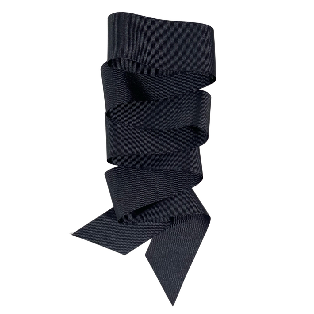 Black Grosgrain Ribbon - Long - THE WELL APPOINTED HOUSE