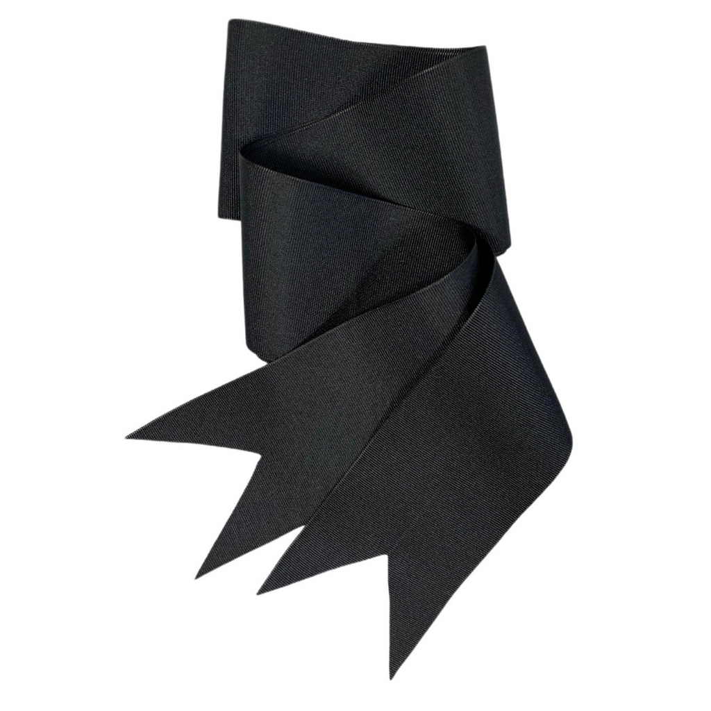 Black Grosgrain Ribbon - Wide & Short - The Well Appointed House