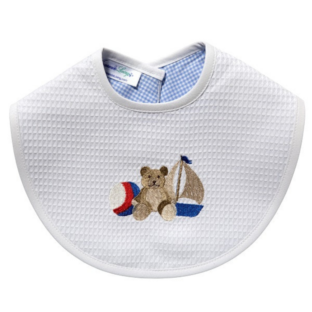 Bib in Sailor Teddy - The Well Appointed House