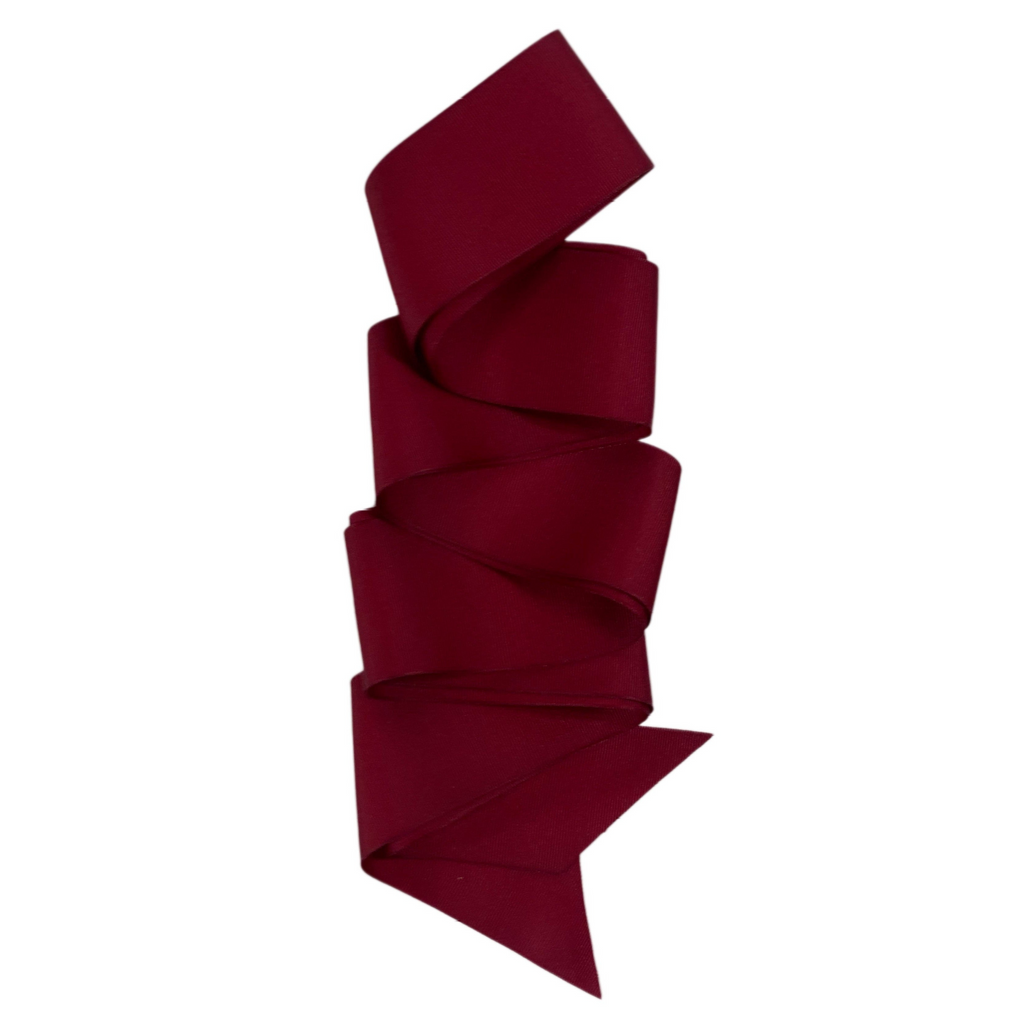 Maroon Grosgrain Ribbon - Long - The Well Appointed House