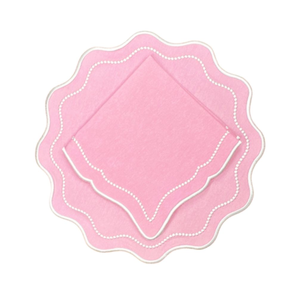 Waverly Placemat in Pink, Set of 4 - The Well Appointed House