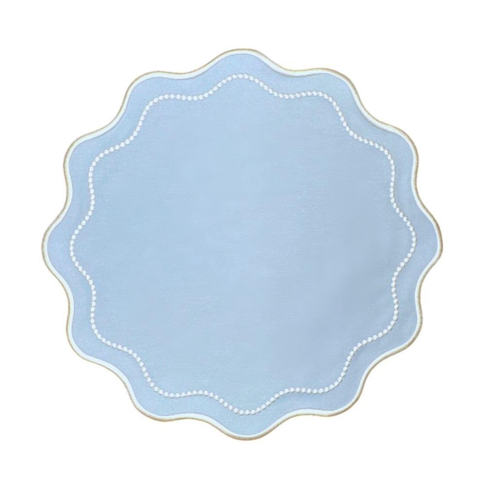Waverly Placemat in Blue, Set of 4 - The Well Appointed House