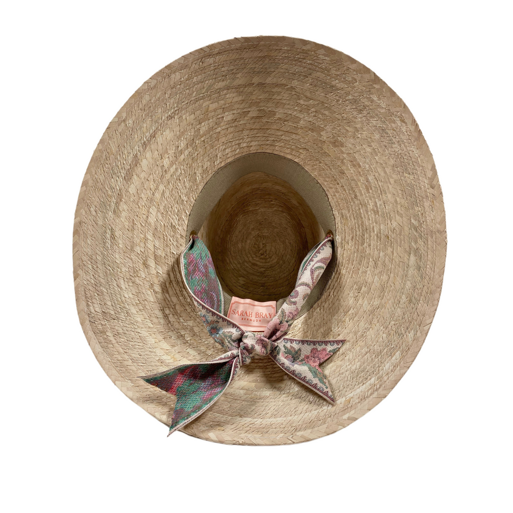 Wildflower Sun Hat - Primrose Tapestry Ribbon - The Well Appointed House