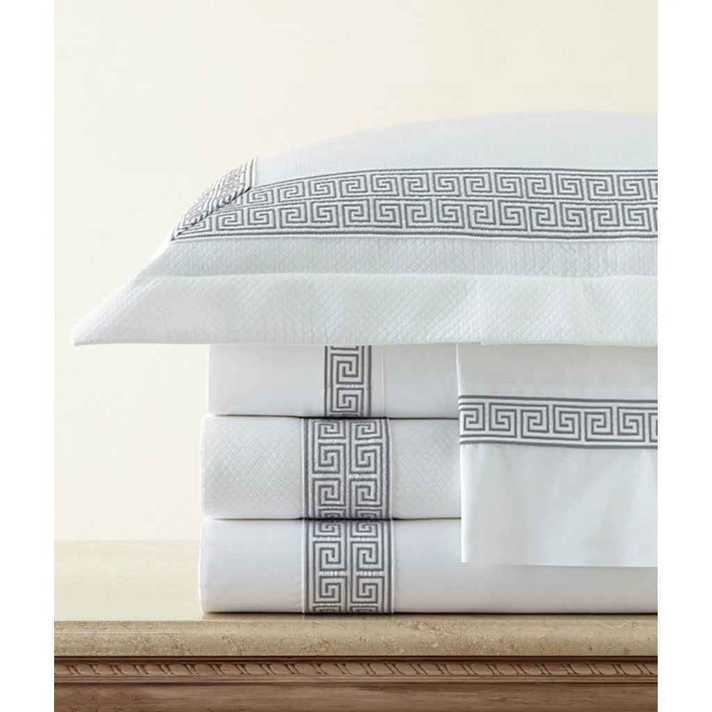 Alexia Embroidered Design Pillow Sham - Shams - The Well Appointed House