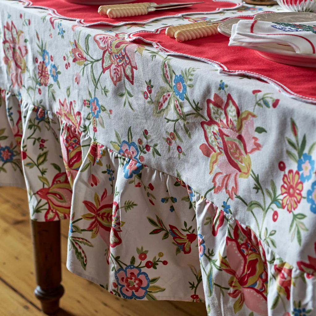 Floral Anais Tablecloth - The Well Appointed House