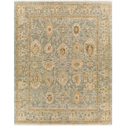 Anatolia Hand Knotted Brown, Sage & Beige Wool Area Rug - Available in a Variety of Sizes - Rugs - The Well Appointed House