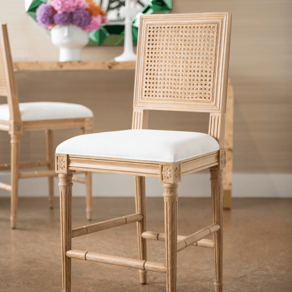 Annette Counter Stool in Natural - Bar & Counter Stools - The Well Appointed House