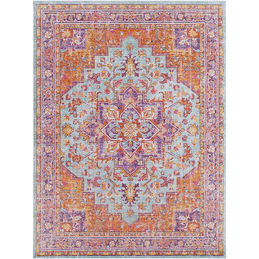 Antioch Purple Multi Persian Design Area Rug - Available in a Variety of Sizes - Rugs - The Well Appointed House