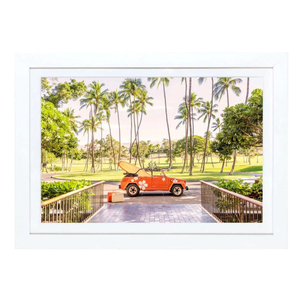 Arrival at the Mauna Kea Mini Framed Print by Gray Malin - Photography - The Well Appointed House