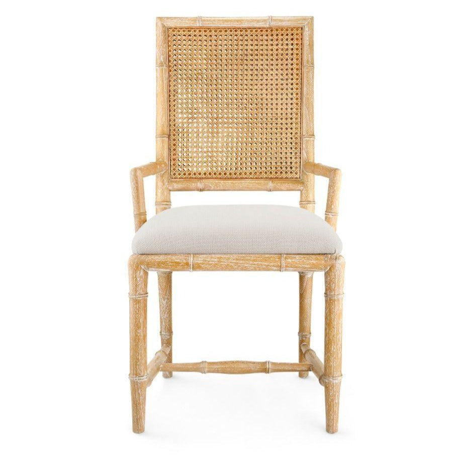 Aubrey Arm Chair in Natural - Dining Chairs - The Well Appointed House