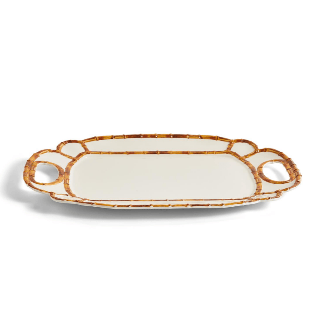 Bamboo Touch Melamine Serving Platter - Trays & Serveware - The Well Appointed House