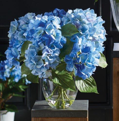 Barclay Butera Faux Hydrangea Arrangement in Vase - Florals & Greenery - The Well Appointed House