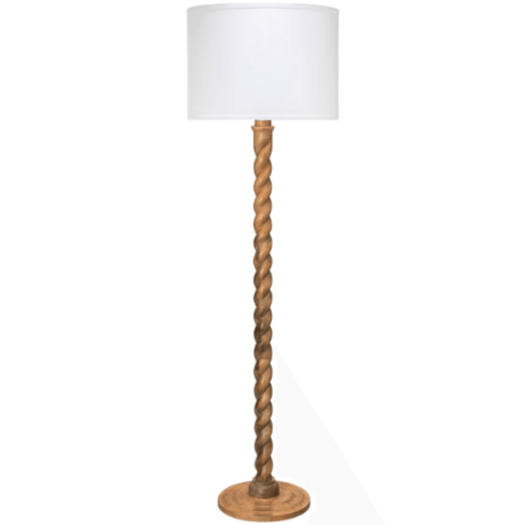 Barley Twist Floor Lamp - Floor Lamps - The Well Appointed House