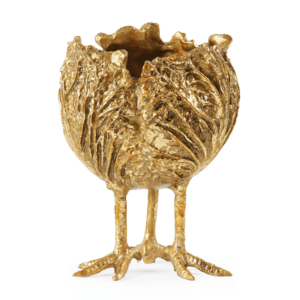 Beatrice Bowl in Gold Leaf - Decorative Objects - The Well Appointed House