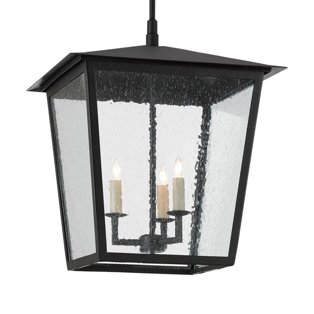 Bening Outdoor Lantern in Midnight - The Well Appointed House