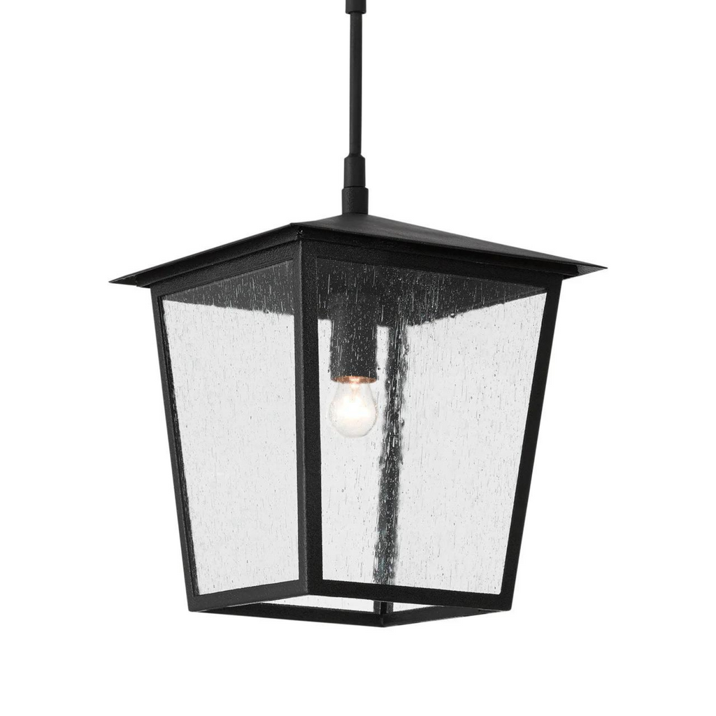 Bening Outdoor Lantern in Midnight - The Well Appointed House 