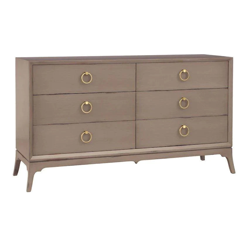 Bennett Six Drawer Dresser - Dressers & Armoires - The Well Appointed House