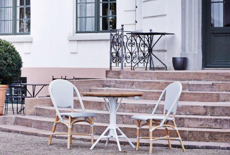 Bistro Style Side Chair - Available in Many Colors - Outdoor Dining Tables & Chairs - The Well Appointed House