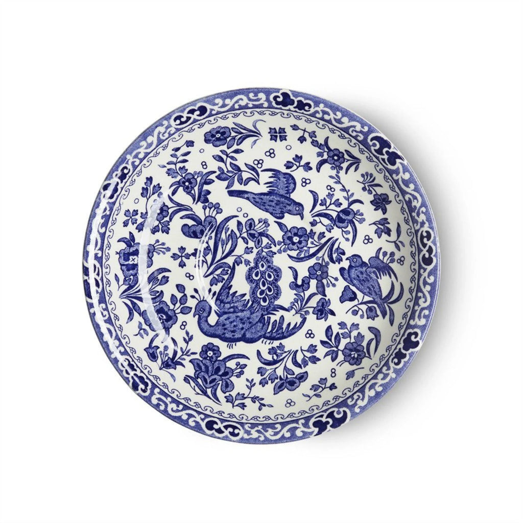 Blue Regal Peacock Breakfast Saucer - Dinnerware - The Well Appointed House