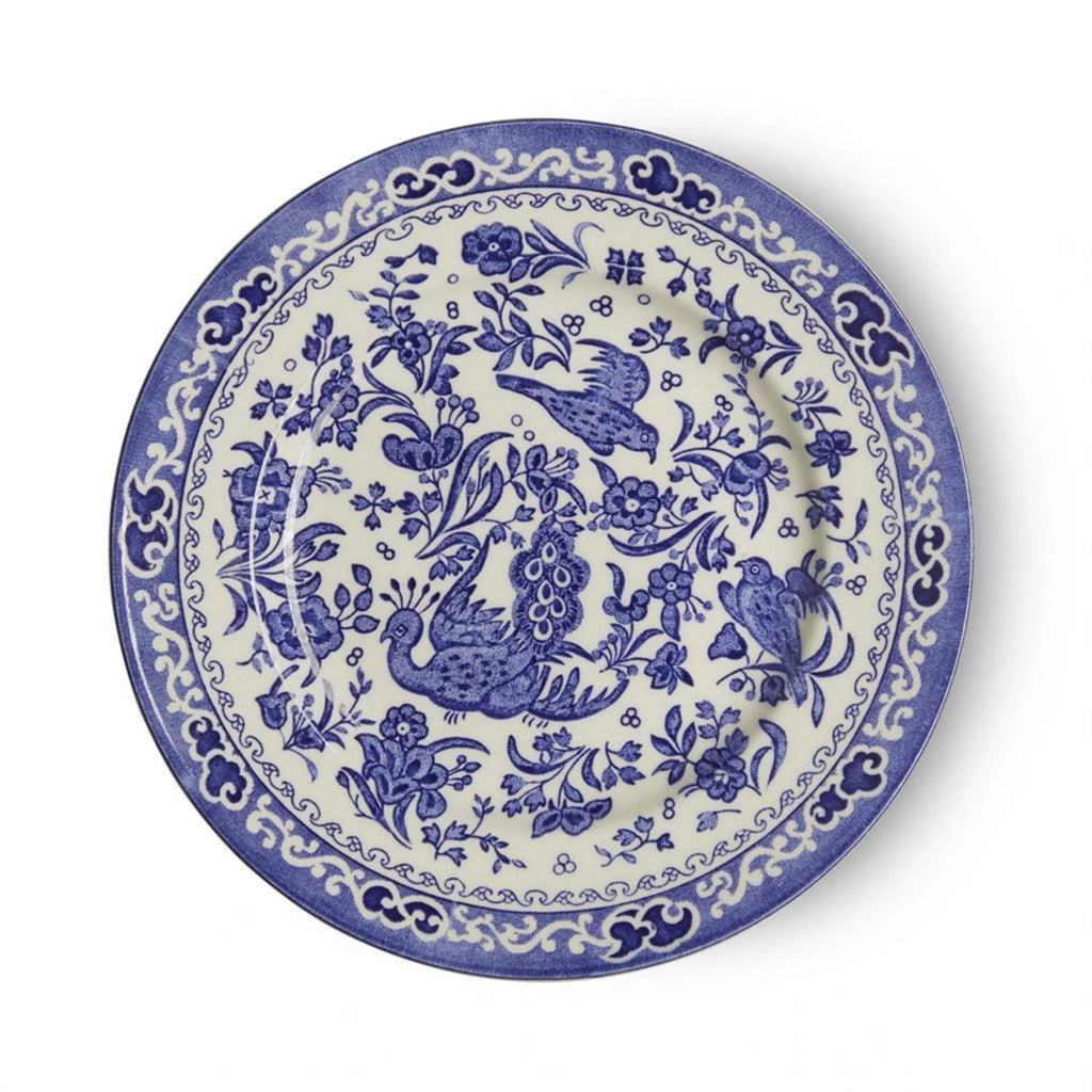 Blue Regal Peacock Plate - Dinnerware - The Well Appointed House