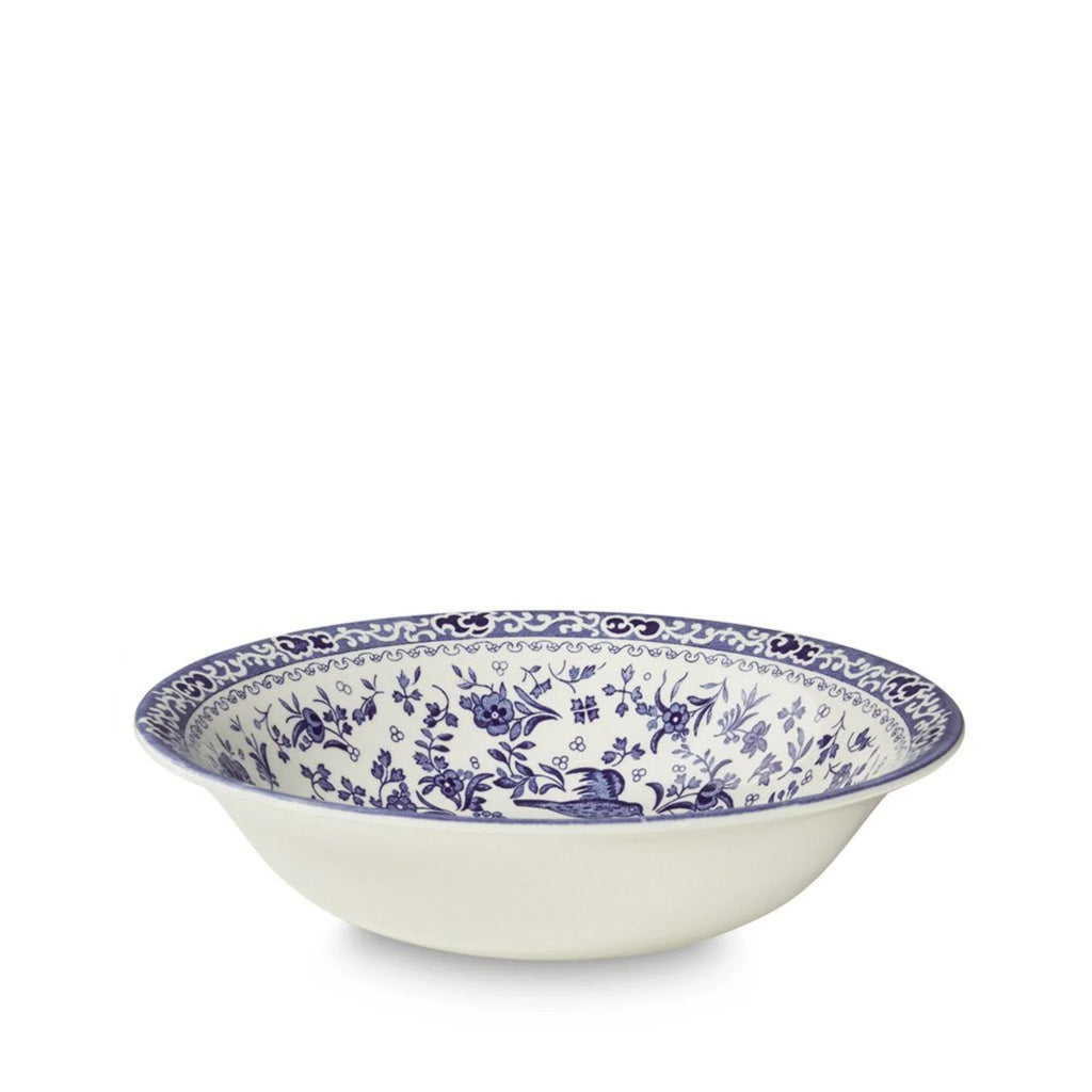 Blue Regal Peacock Pudding / Soup Bowl - Dinnerware - The Well Appointed House