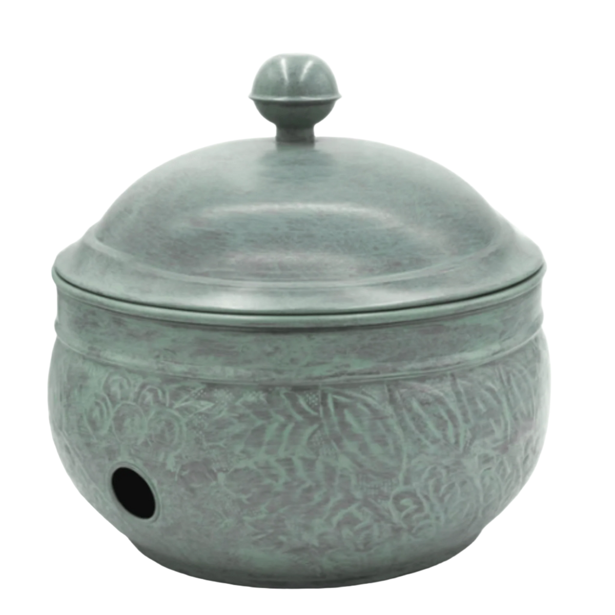 plant pot with lid Blue Verde Hose Pot with Lid – The Well Appointed House
