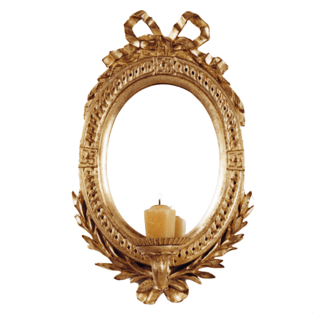 Bow Sconce Single Mirror - Wall Mirrors - The Well Appointed House