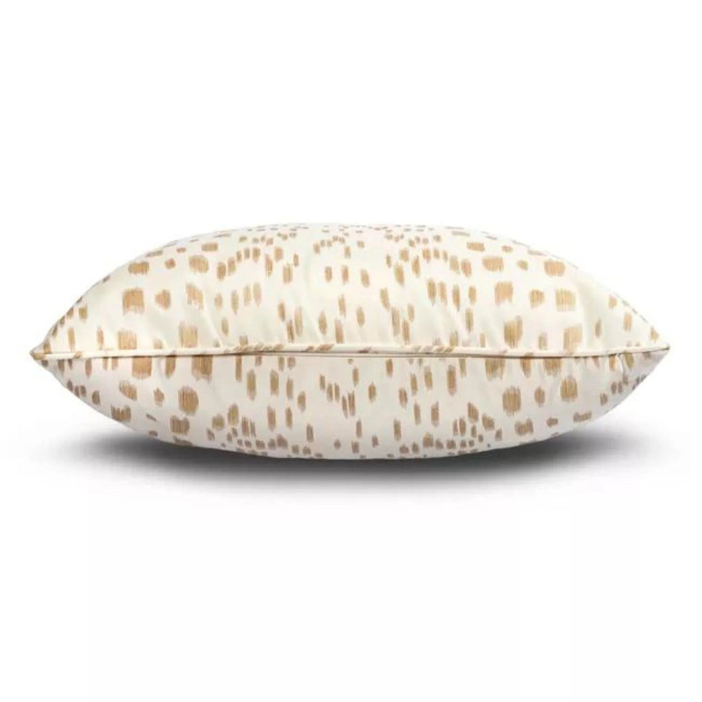 Brunschwig & Fils Les Touches Speckled Beige Indoor/Outdoor Decorative Pillow - Pillows - The Well Appointed House