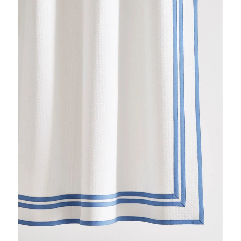 Caldwell Double Inset Shower Curtain - Shower Curtains - The Well Appointed House