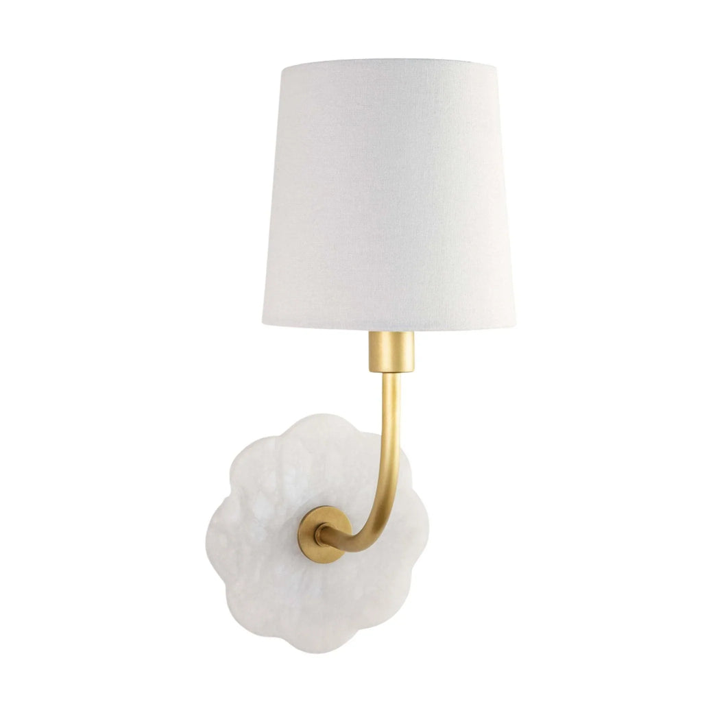 Camilla Bent Arm Sconce - Sconces - The Well Appointed House