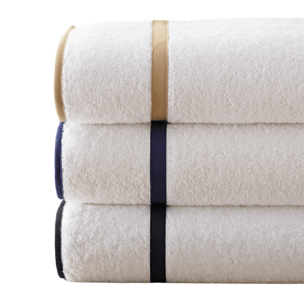 Carlisle Inset Bath Towels - Bath Towels - The Well Appointed House