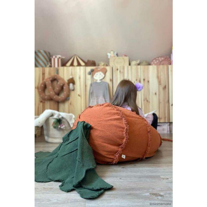 Cathy the Carrot Bean Bag-Pouf - Little Loves Pillows - The Well Appointed House